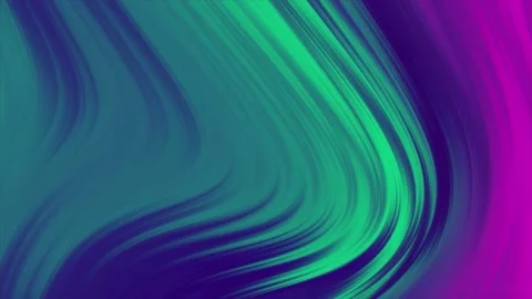 Abstract Flowing Liquid Purple and Green Waves. Smeared Gradient Background. Stock Footage 190495565