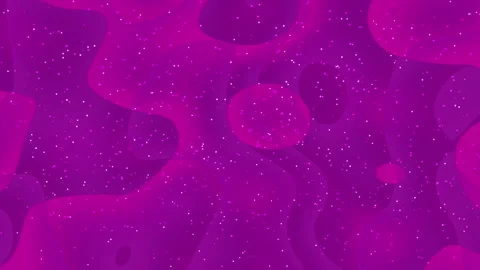 Abstract flowing liquid shapes with sparkling glitter particles animated Video stock 339702949