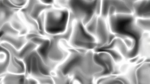 Abstract flowing liquid surface with dynamic light reflections, showcasing Stock Footage 318972935