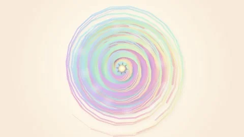 Abstract flowing liquid wave ripple gradient background with colorful cosmi.. Stock Footage 344639964
