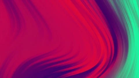 Abstract Flowing Liquid Waves Animation. Smeared Gradient Background. Stock Footage 190495498