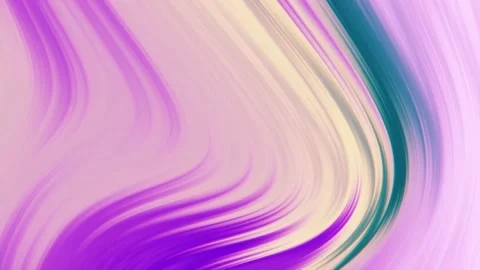 Abstract Flowing Liquid Waves Animation. Smeared Gradient Background. 4K Vídeos de archivo 194847172