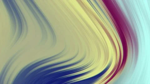 Abstract Flowing Liquid Waves Animation. Smeared Colorful Gradient Background. Stock Footage 194847180