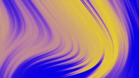 Abstract Flowing Liquid Waves Animation. Trendy Motion Graphics Design. 4K Stock Footage 194847425