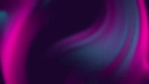 Abstract Flowing Liquid Waves Animation. Pink and Blue Smeared Background. Stock Footage 204973500