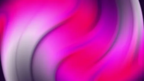 Abstract Flowing Liquid Waves Animation. Trendy Motion Graphics Design. 4K Stock Footage 204973527