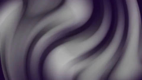 Abstract Flowing Liquid Waves Animation. Black and White Smeared Background. Stock Footage 204973531