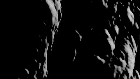 Abstract Flowing Monochrome Textured Waves Animation Vidéo 334608498