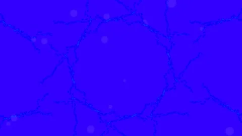 Abstract flowing neon blue data connections technology background loop Stock Footage 339798232