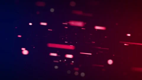 Abstract Flowing Neon Lines Background Stock Footage 242082095