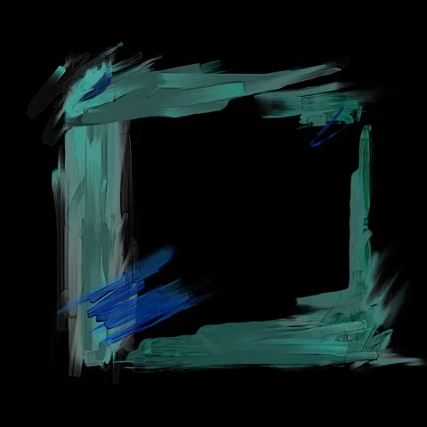 Abstract Flowing Oil Paint Shape Reveal (D) Видео 319339044