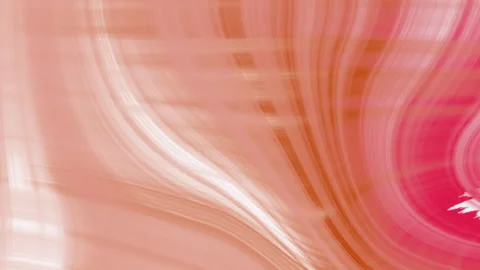 Abstract flowing organic lines and curves in soft pink Stock Footage 340535176