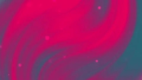 Abstract flowing pink and teal gradient background with subtle light particle Video stock 339697336
