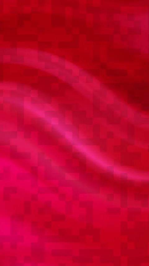 Abstract flowing pink fabric texture with subtle light reflections and shadow Stock Footage 338385536