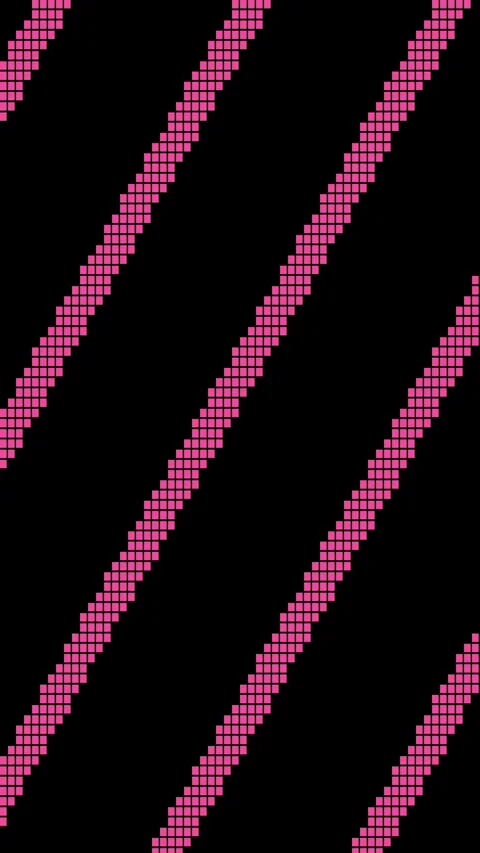 Abstract Flowing Pink Lines Background Motion Energy Wave Pattern on Black .. Stock Footage 342522829