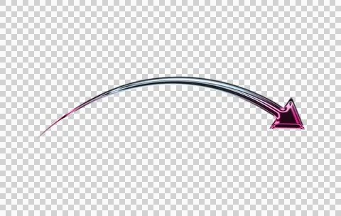 Abstract of flowing pink lines on dark background with white geometric shapes Illustrazione stock