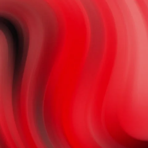 Abstract flowing red and black waves motion background seamless loop Vídeos de archivo 341283219