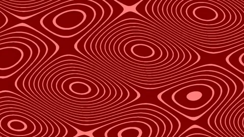 Abstract flowing red and crimson liquid wave pattern background design Stock Footage 340377904
