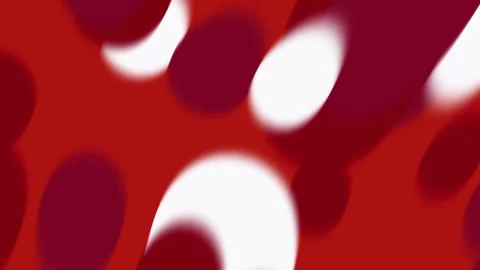Abstract flowing red and white organic shapes 動画素材 340674234
