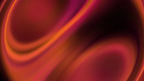 Abstract flowing red fabric with soft gradient lighting and motion blur effect Stock Illustration