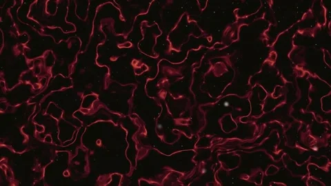 Abstract flowing red liquid dark background motion graphic Stock-Footage 346816837