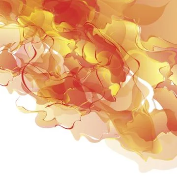 Abstract flowing smoke cloudy background Stock Illustration