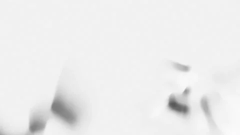 Abstract flowing smoke forms on bright white base. Stock Footage 336812816