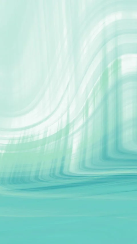 Abstract flowing teal green waves background motion graphic loop Stock Footage 327335561