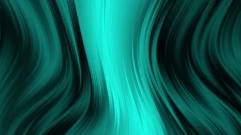 Abstract flowing turquoise waves with dark shadows creating a dynamic and modern Stock Footage 319826791