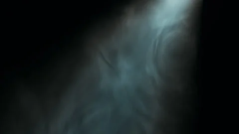 Abstract Flowing Volumetric Light and Smoke Texture in Dark Atmosphere Seamless Stock Footage 336613751