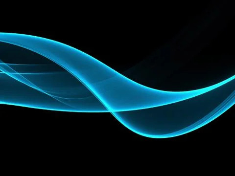 Abstract flowing wave Illustrazione stock