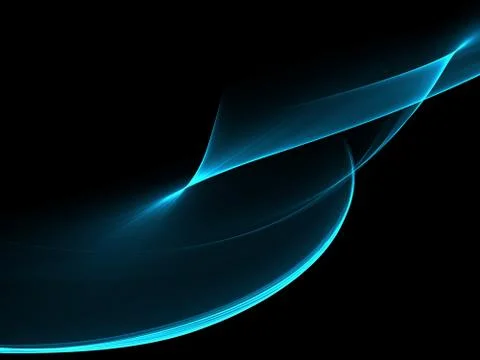 Abstract flowing wave Illustrazione stock