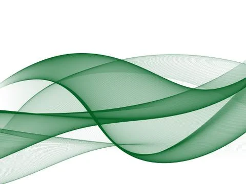 Abstract flowing wave Stock Illustration
