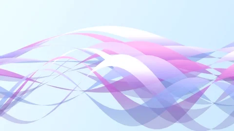 Abstract flowing wave motion graphic background loop 스톡 동영상 346234787