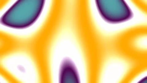 Abstract flowing wave pattern background in vibrant aqua blue and magenta hue Stock Footage 342203794