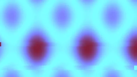 Abstract flowing wave pattern on soft cyan background Stock Footage 340378254
