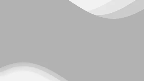 Abstract flowing waves gentle motion in grayscale with black bar for text o.. Stock Footage 340943596