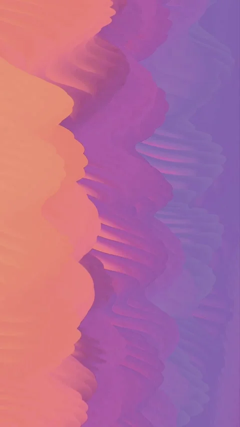Abstract flowing waves move in gradient colors hd. Stock Footage 340466140