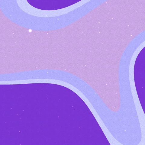 Abstract flowing waves of pastel purple and lilac with glitter particles Video stock 338186581