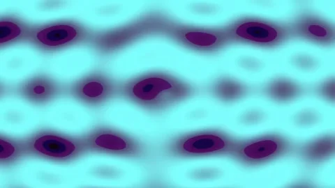 Abstract flowing waves of purple and cyan light patterns. Stock Footage 341672284