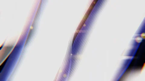 Abstract Flowing Waves with Subtle Glitch and Bokeh Effects 動画素材 339450977