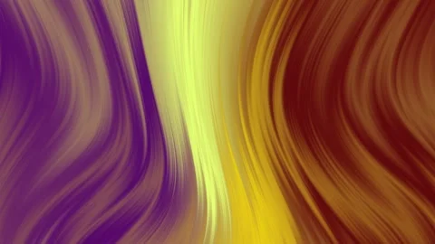 Abstract flowing waves of vibrant yellow purple and orange hues smooth gradient  Stock Footage 319826758