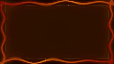 Abstract flowing wavy background with deep amber tones for cinematic video .. Stock Footage 346005126