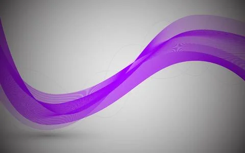 Abstract flowing wavy line design for AI, equalizer, audio recorder, voice .. Stockillustratie