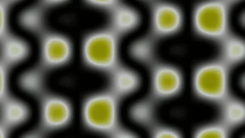 Abstract flowing yellow blue pattern background seamless digital wave motion Stock Footage 342161241