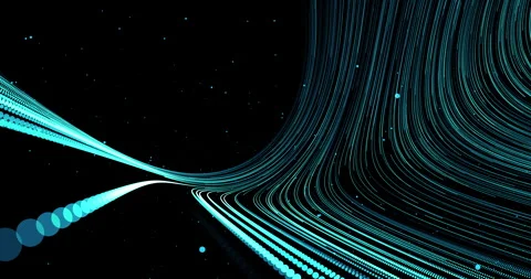 Abstract flows of information 5 Stock Footage 279696712