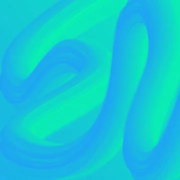 Abstract fluid 3 Dimension modern design with gradient color Stock Illustration