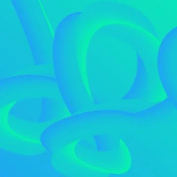 Abstract fluid 3 Dimension modern design with gradient color Stock Illustration