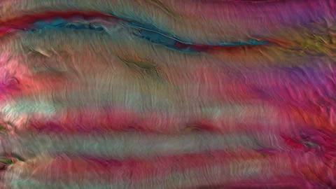 Abstract fluid acrylic loop background Stock Footage 222536078