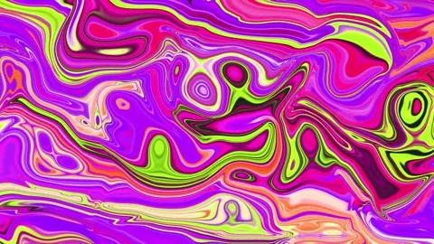 Abstract fluid animation Stock Footage 168483061